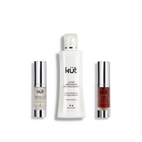 Kit despigmentante (Glicolil, D-night y leche neutralizante)